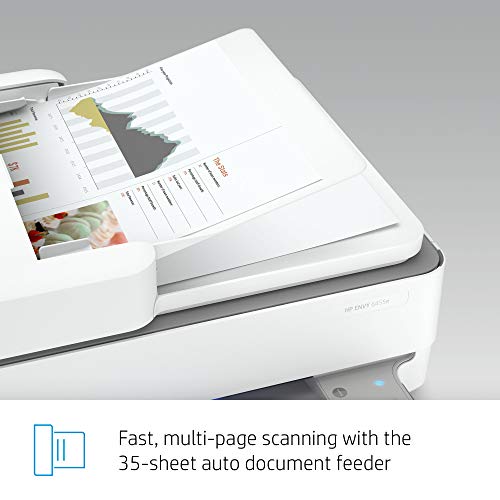 HP ENVY 6455e All-in-One Wireless Color Printer with bonus 6 months Instant Ink with HP+ (223R1A)