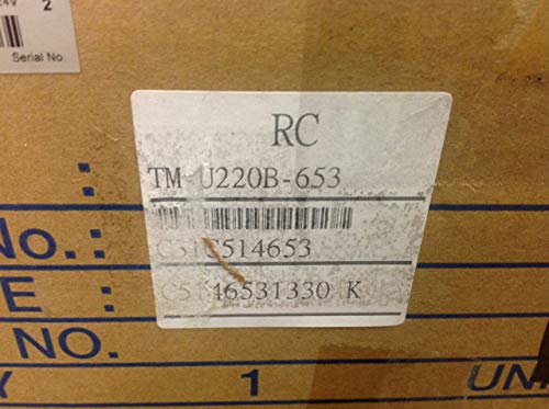 Epson C31C514653 TM-U220B RECEIPT PRINTER - TWO-COLOR - DOT-MATRIX - 6 LPS - 16 CPI - 9 PIN PRINT