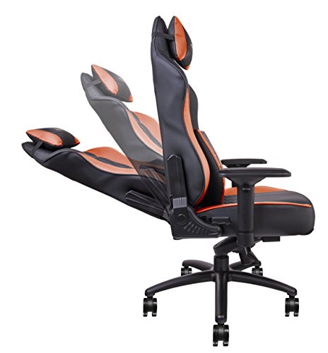 Thermaltake Tt Esports X Comfort Air Gaming Office Chair with 4 On-The-Fly Adjustable Cooling Fans Black/Red - GC-XCF-BRLFDL-01