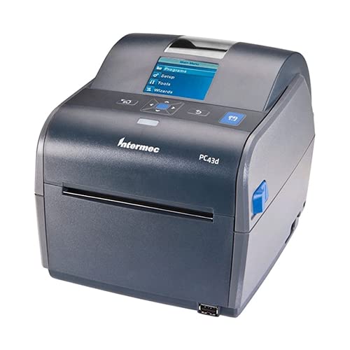 Intermec Desktop Printers PC43DA01000201 4 in. PC43d Intermec Direct Thermal Desktop Printer with Icon Display