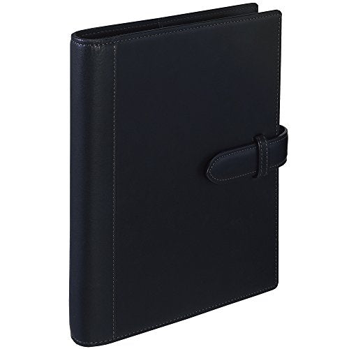 Maruman Somesu A5 binder luxury leather file note Jiurisu 20 hole black F35-05