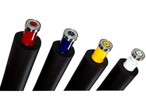 Printer's Parts & Equipment Ink & Alcolor Dampening Rubber Rollers, Heidelberg SM52, 12-Pack