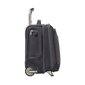 Travelpro Crew Executive Choice 2-Wheeled Brief Bag with USB Port Briefcase, Black, 17-Inch