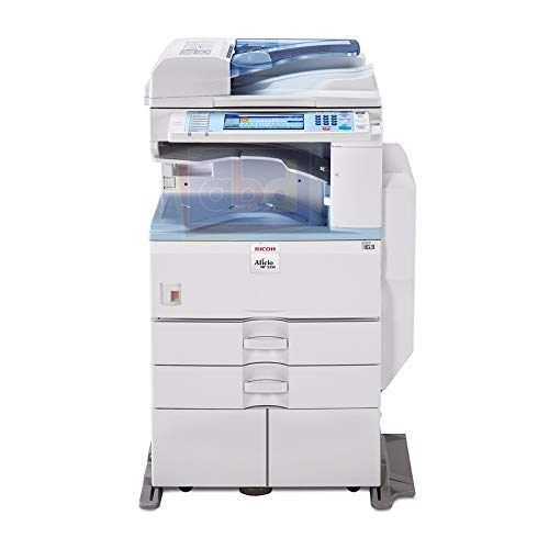 Ricoh Aficio MP 3350 Ledger/Tabloid-Size Mono Laser Multifunction Copier - 33ppm, Copy, Print, Scan, 2 Trays and Stand