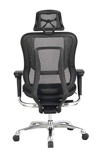 VIVA OFFICE High-Back Office Chair Green Mesh Swivel Task Chair - Ergonomic Computer Desk Task Executive Chair