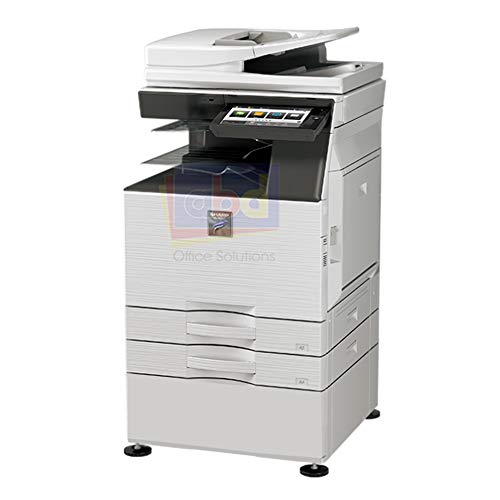 Demo Unit Sharp MX-M3050 Tabloid/Ledger-Size Monochrome Laser Multi Function Copier Machine - 30ppm, Copy, Print, Scan, Auto Duplex, Network-Ready, 2x500 Sheets Drawers, Stand, Center Exit Tray