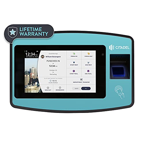Citadel Tablet Time Clock with Fingerprint Sensor (GT2000)