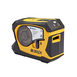 Brady Portable Bluetooth Label Printer Kit (M211-KIT), Yellow/Black