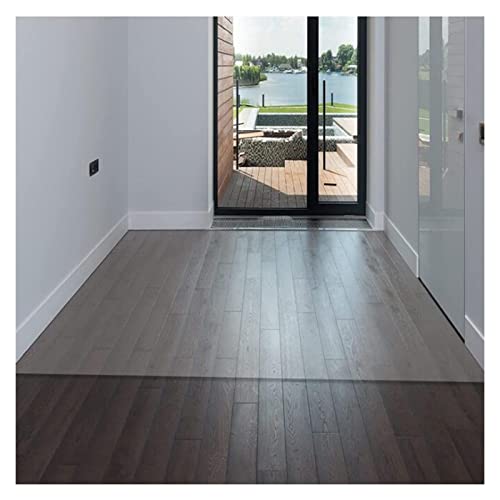 HOBBOY Clear Hard-Floor Chair Mat Protector - Family & Pet Friendly Transparent Mat, 2mm Thick, 50/80/10