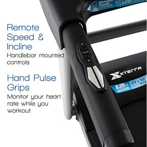 XTERRA Fitness TRX2500 Folding Treadmill, Black