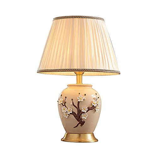 EARSHOT Desk Lamp with Fabric Lampshade - 22" H Night Light