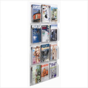 SAF5607CL - Safco 6-Pocket Magazine/Literature Display Rack