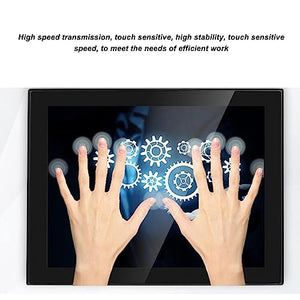Haofy LED Touch Portable Monitor 10.4 Inch 4:3 Capacitive Touch Screen Multiinterface (US Plug)