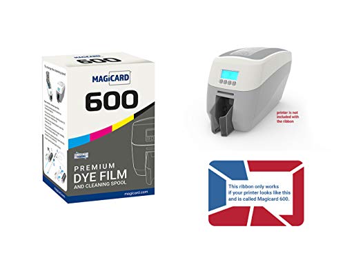 2 x Magicard 600 Printer MB250YMCKOK Color Ribbon - YMCKOK - 250 Prints with Bodno Software Demo Card
