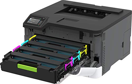 Lexmark C3426dw Color Laser Printer with Interactive Touch Screen, Full-Spectrum Security and Print Speed up to 26 ppm (40N9310),White,Small (Renewed)