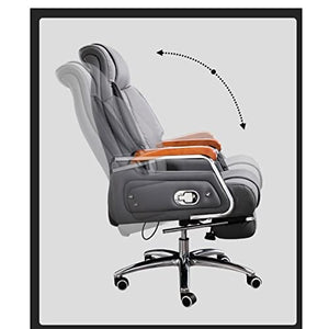 XZBXGZWY Boss Chair - Heavy Support Cowhide Gaming Chair