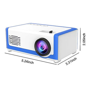Lanhui Mini Projector 1080P Home Video Birthday Gift