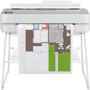 HP DesignJet Studio Steel Large Format Wireless Plotter Printer - 24" (5HB12C)