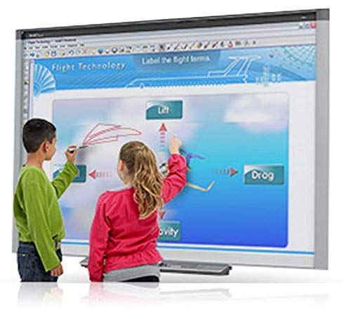 SMART 87" Interactive Whiteboard and Projector for Professional Collaboration and Classroom Presentations