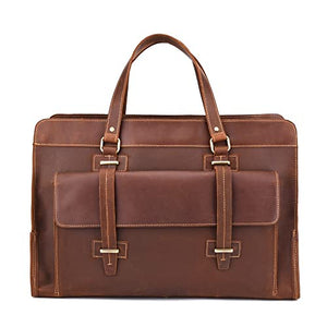 WALNUTA European and American Men's Large Bag Handbag Travel Bag Large Capacity Luggage Bag Briefcase (Color : A, Size : 22 * 48 * 33cm)
