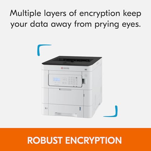 KYOCERA ECOSYS PA3500cx Color Laser Printer 37 ppm, 1200 dpi, Gigabit Ethernet, 5 Line LCD, 650 Sheet Capacity