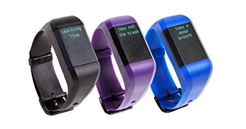 Revibe Connect: Vibration Reminder Wristband - Anti-Distraction, Educational Technology, Timer Tool (Connect Regular, Black)