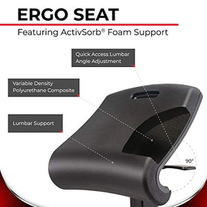 LeanRite Ergonomic Office Chair for Standing Desk Bundle with Accessories - 2024 Version