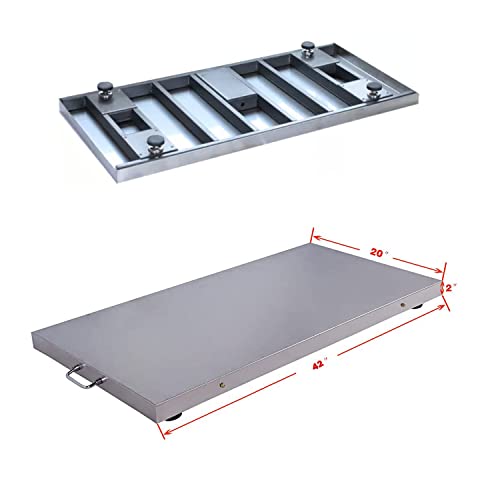 PEC Livestock Animal Scale/Farm Animal Scales for Weighing Small to Medium Sized Animals, Lamb, Goat, Sheep, Pigs, hogs, Donkey, Calf, Digital Indicator Included, Capacity 700lbs (42"x 20")