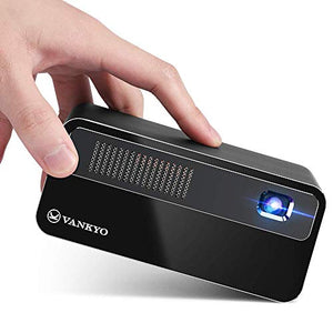 VANKYO GO300 Smart Wi-Fi Mini Projector, 150ANSI Lumen Wi-Fi Projector with Bluetooth，DLP Theater Projector Supports 1080P，Outdoor Video Projector for Watching Anywhere