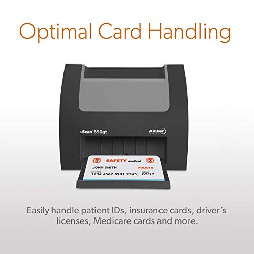 Ambir nScan 690gt High-Speed Vertical Card Scanner