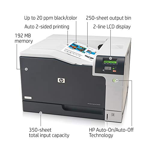 HP Color LaserJet Professional CP5225dn Printer (CE712A) Auto Duplex