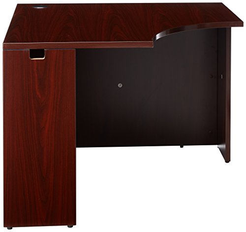 Lorell LLR69918 69000 Series Corner Desk, Mahogany