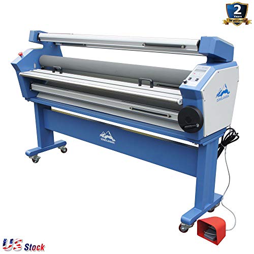 Qomolangma Full-auto Wide Format Cold Laminator Heat Assisted Roll to Roll Machine