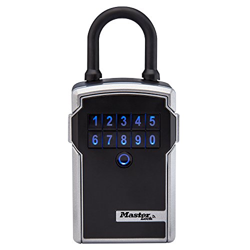 Master Lock Lock Box, Electronic Portable Key Safe with Personal Use Software Platform, 3-1/4 in. Wide, 5440EC