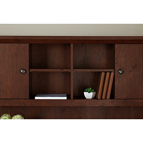 Bush Furniture Yorktown 60W Hutch, Antique Cherry