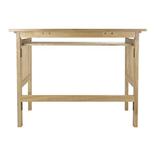 Winsome Wood Mission Home Office, Natural, 40.0 x 20.0 x 30.0
