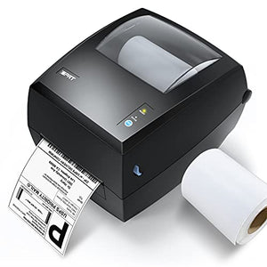 Thermal Label Printer - iDPRT SP420 Dustproof Shipping Label Printer with Built-in Label Holder, Support 70+ Label Types Through Win, Mac&Linux, Desktop Label Printer Compatible with UPS,Esty,eBay,etc