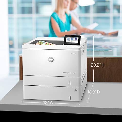 HP Color LaserJet Enterprise M555x Duplex Printer with Extra Paper Tray (7ZU79A)