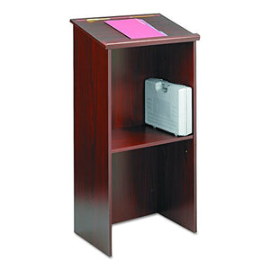 Safco Products 8915MH Stand-Up Lectern, Mahogany