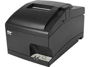 Square POS Register Kitchen Receipt Printer - SP742ML, SP700 WiFi, Impact, Auto Cutter, Power Supply and Cables Included (Black WiFi)
