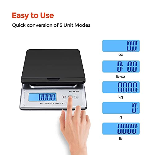 MUNBYN Label Printer with Shipping Scale for Shipping Package, UPS FedEx Mailing Weighing, Labeling