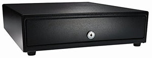 APG VB554A-BL1616 Standard-Duty Cash Drawer, Vasario Series, USB Pro, Black