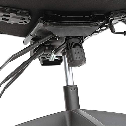 Alera ALEHPM4201 Wrigley Series High Performance Mid-Back Multifunction Task Chair, Black