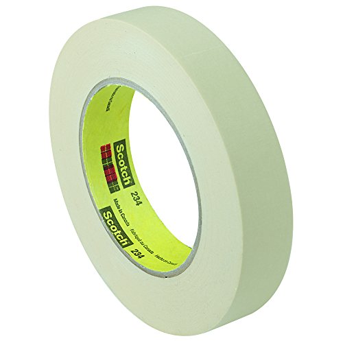 Scotch T93523412PK Masking Tape, 1" x 60 yd (Pack of 12)