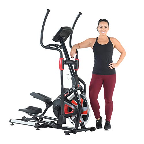 Fitness Reality Bluetooth Smart Technology Elliptical Trainer with Flywheel Turbo Drive(2346), Black