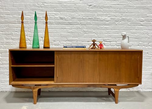 Lschool Mid Century Modern Danish Credenza/Media Stand/Sideboard