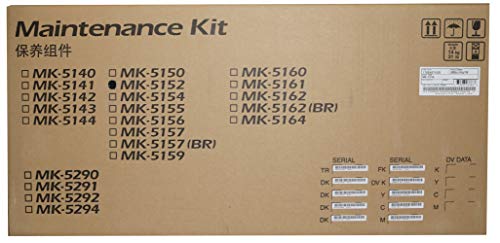 Kyocera 1702NS7US0 Model MK-5152 Maintenance Kit; Compatible with ECOSYS P6035cdn and P6235cdn Color Printers; Up to 200000 Pages Yield