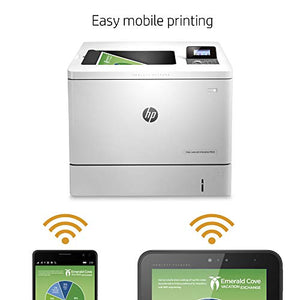 HP LaserJet Enterprise M553n Color Laser Printer with Built-in Ethernet (B5L24A) (Renewed)