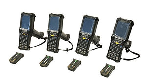 LOT of 4 Motorola MC9090-GF0HBEGA2WR 1D Laser CE 5.0 Barcode Scanner & Warranty