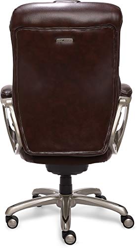 La-Z-Boy Cantania Executive Bonded Leather Office Chair - Coffee (Brown)